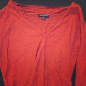 Banana Republic Red Button Up Shirt